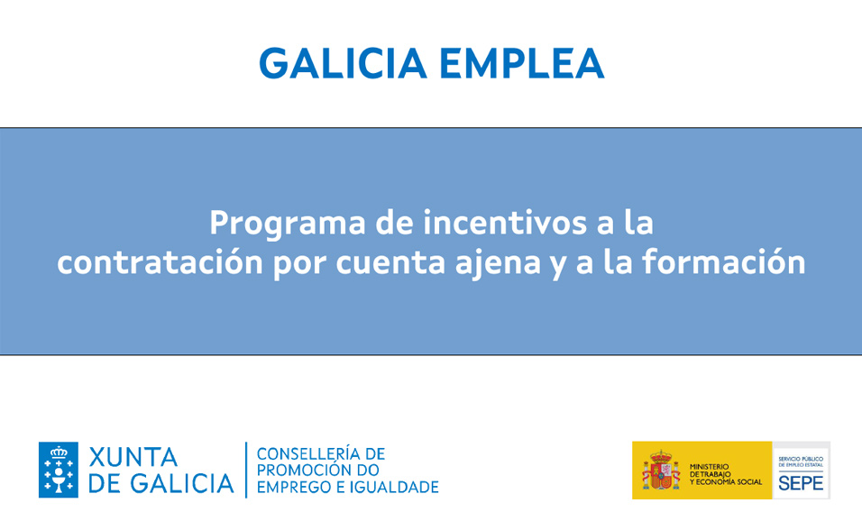 Programa de incentivos a la contratación por cuenta ajena y a la formación